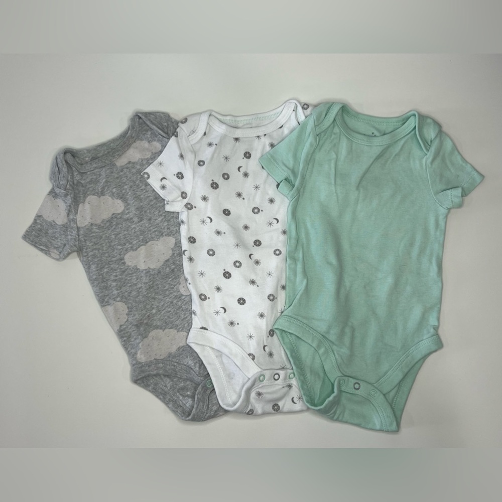 2/$15 ⭐️ Cloud Island Baby Boys Onesies Bodysuit Size 3-6 Months